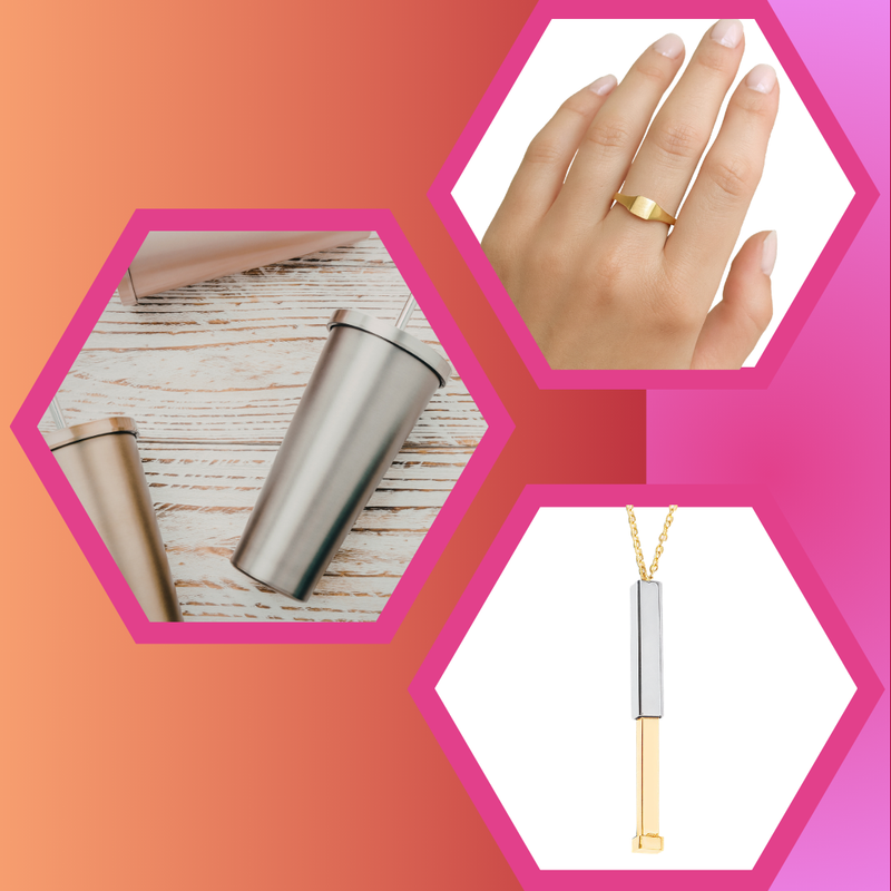 Print rings, necklace, special gifts, customized secret necklace