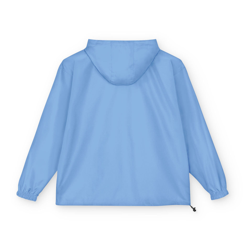 Packable Anorak Jacket — Orange Heart Sequin Patch