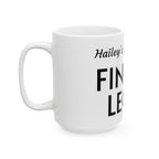 Finally Legal 21st Birthday Ceramic Mug — Personalized Name Option