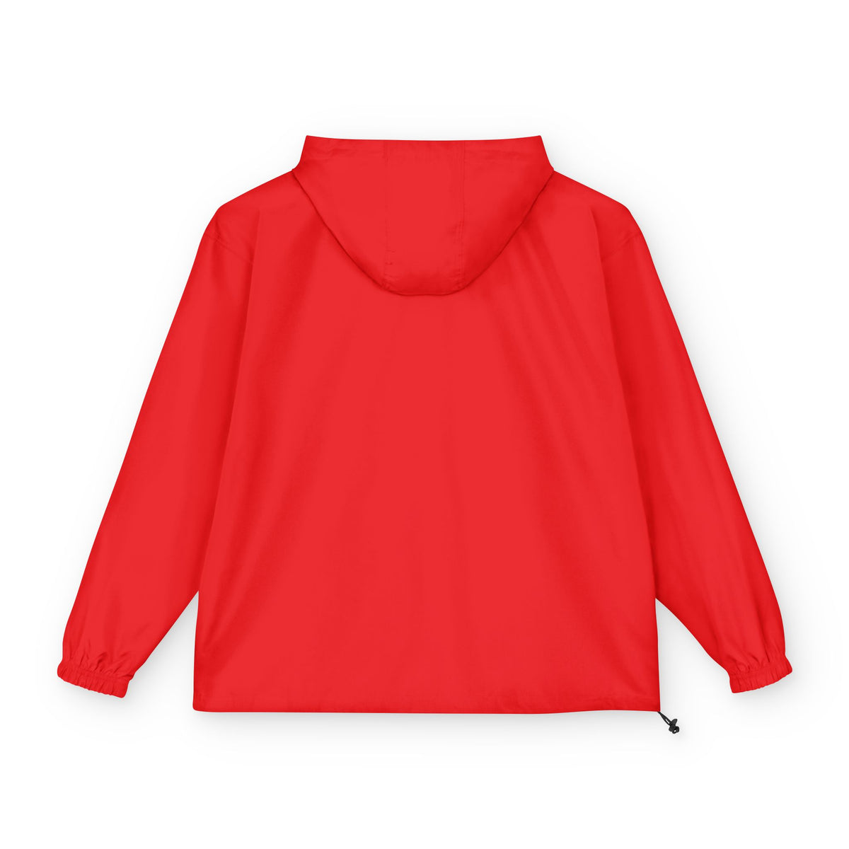Packable Anorak Jacket — Orange Heart Sequin Patch