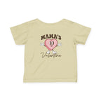 Infant Tee — "Mama’s Valentine" Cute Heart Baby Shirt