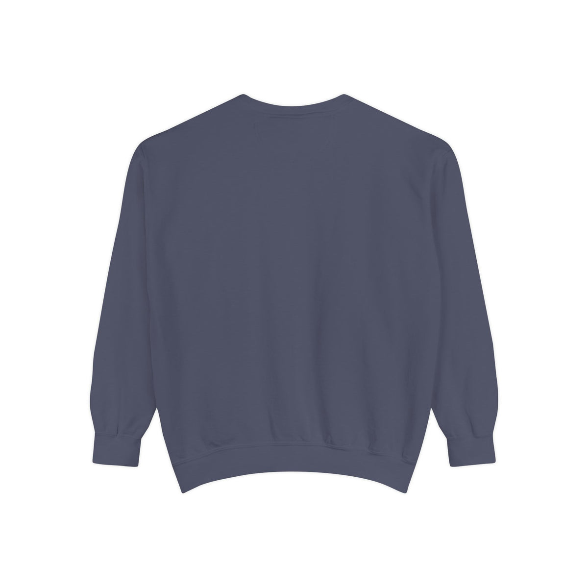 Minimalist "Be Kind" White Sweatshirt — Small Chest Text Crewneck