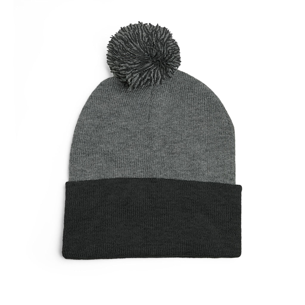 Embroidered Pom-Pom Beanie — "You Are Berry Special" Cute Strawberry Knit Hat
