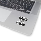 Baby and Dog on Board Sticker — Cute Car Decal for New Parents & Pet Owners