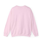 Crewneck Sweatshirt — Minimal Line Art Heart "I (heart) you" Back Design