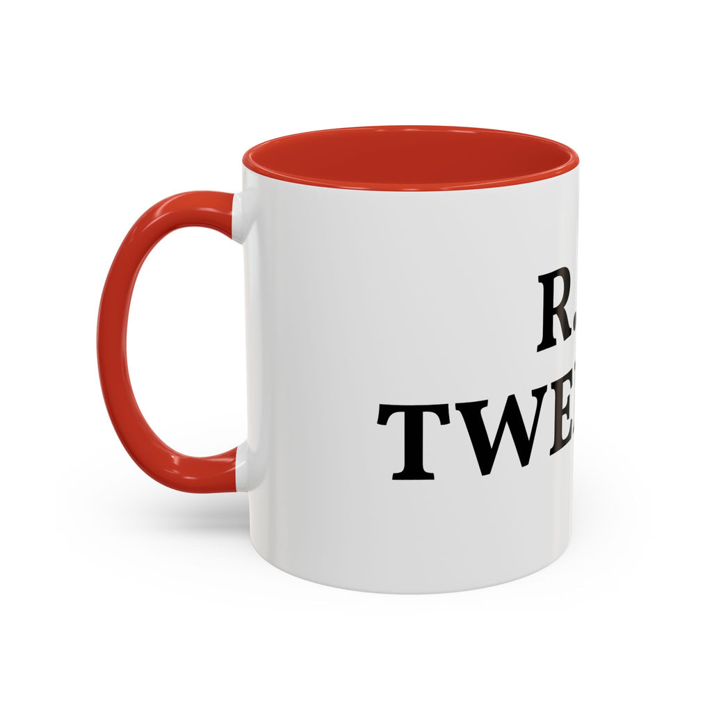 R.I.P Twenties Accent Coffee Mug — Funny Millennial Birthday & Turning 30 Gift