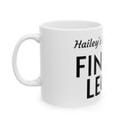 Finally Legal 21st Birthday Ceramic Mug — Personalized Name Option