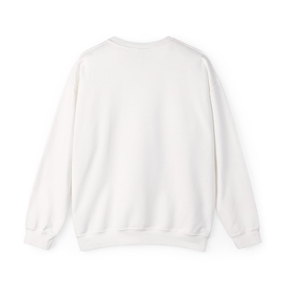 Crewneck Sweatshirt — Minimal Line Art Heart "I (heart) you" Back Design