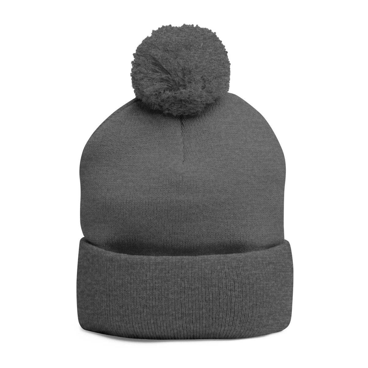 Embroidered Pom-Pom Beanie — "You Are Berry Special" Cute Strawberry Knit Hat