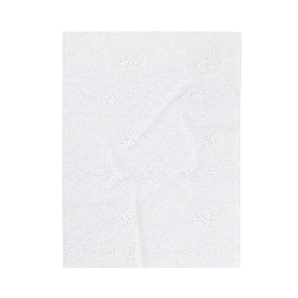 Valentine Candy Hearts Velveteen Plush Blanket