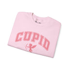 Crewneck Sweatshirt — Minimal Line Art Heart "I (heart) you" Back Design