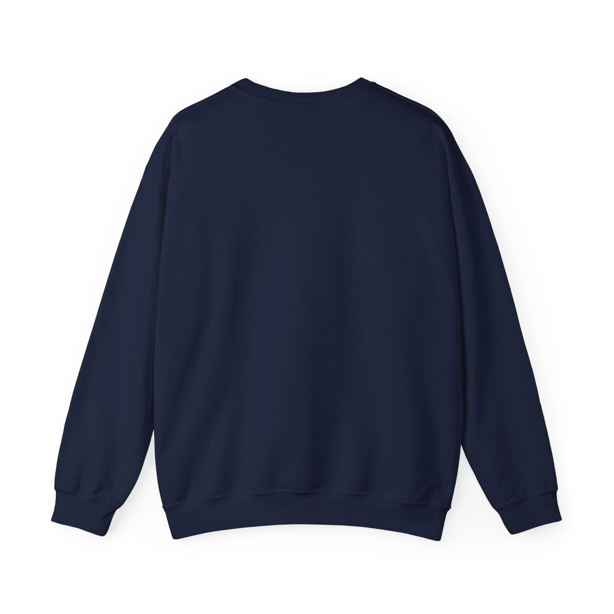 Crewneck Sweatshirt — Minimal Line Art Heart "I (heart) you" Back Design