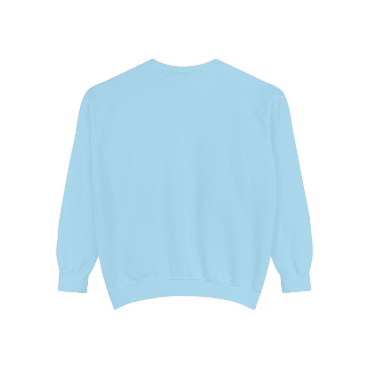 Minimalist "Be Kind" White Sweatshirt — Small Chest Text Crewneck