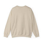 Crewneck Sweatshirt — Minimal Line Art Heart "I (heart) you" Back Design