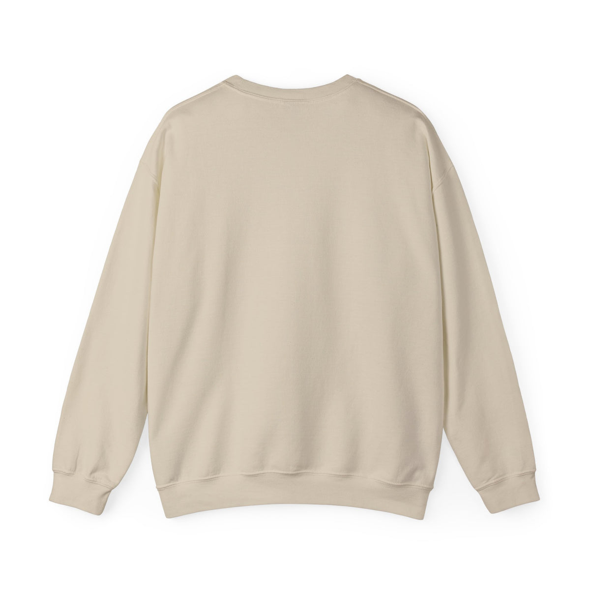 Crewneck Sweatshirt — Minimal Line Art Heart "I (heart) you" Back Design