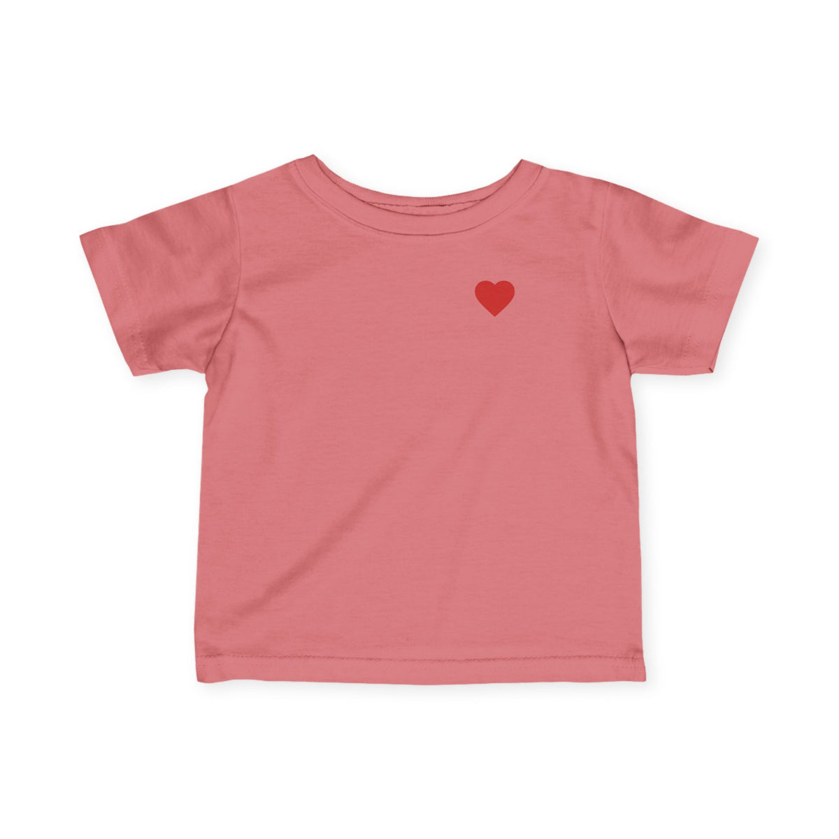 Infant Tee — "Mama’s Valentine" Cute Heart Baby Shirt