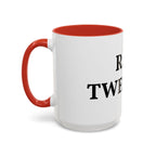 R.I.P Twenties Accent Coffee Mug — Funny Millennial Birthday & Turning 30 Gift