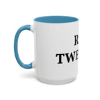 R.I.P Twenties Accent Coffee Mug — Funny Millennial Birthday & Turning 30 Gift