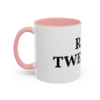 R.I.P Twenties Accent Coffee Mug — Funny Millennial Birthday & Turning 30 Gift