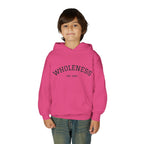 Wholeness Youth Hoodie – Vintage 'EST. 1995' Arch Logo