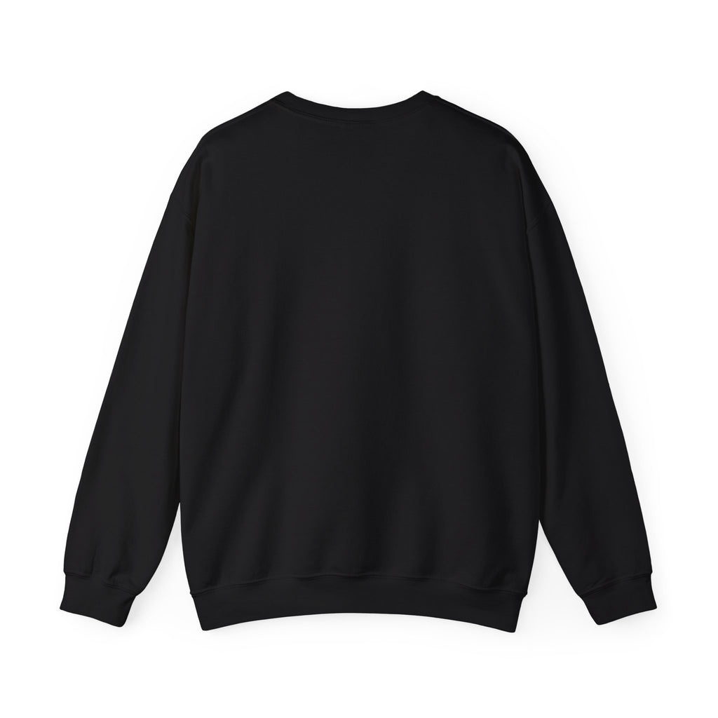 Crewneck Sweatshirt — Minimal Line Art Heart "I (heart) you" Back Design