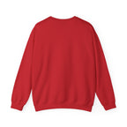 Crewneck Sweatshirt — Minimal Line Art Heart "I (heart) you" Back Design
