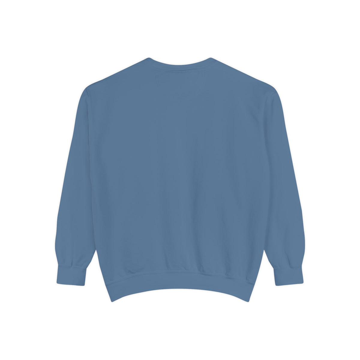 Minimalist "Be Kind" White Sweatshirt — Small Chest Text Crewneck
