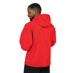 Packable Anorak Jacket — Orange Heart Sequin Patch