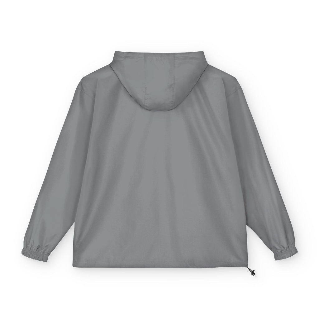 Packable Anorak Jacket — Orange Heart Sequin Patch