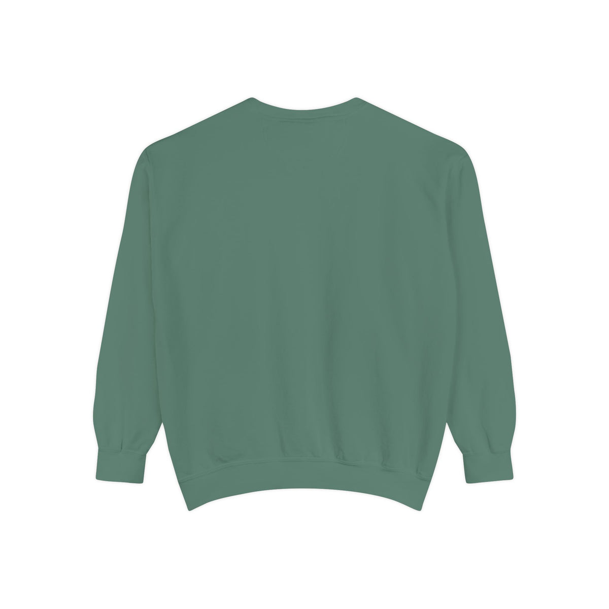 Minimalist "Be Kind" White Sweatshirt — Small Chest Text Crewneck