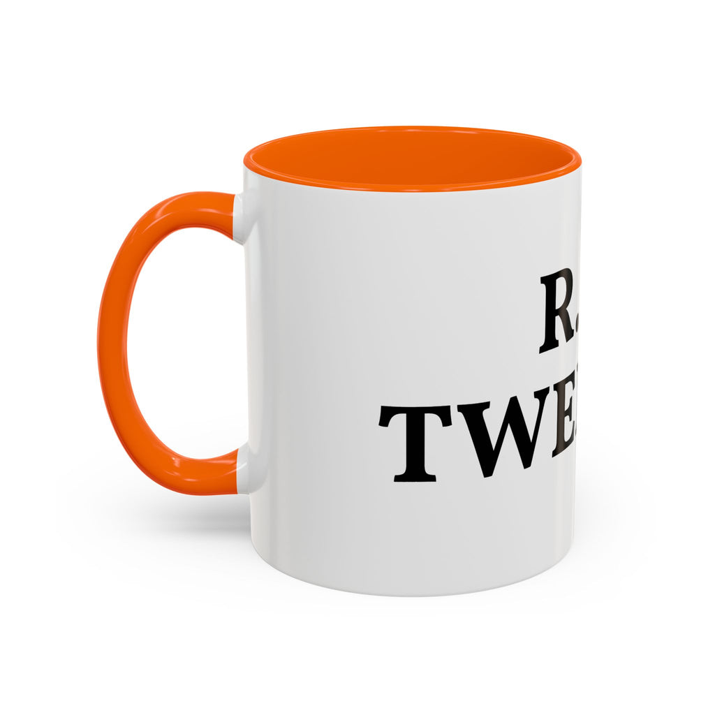 R.I.P Twenties Accent Coffee Mug — Funny Millennial Birthday & Turning 30 Gift