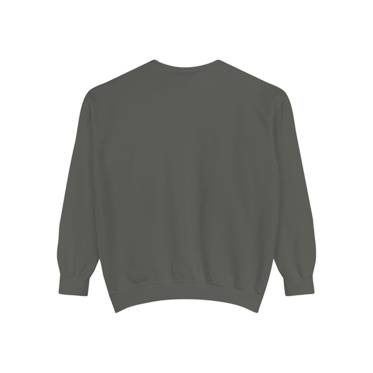 Minimalist "Be Kind" White Sweatshirt — Small Chest Text Crewneck