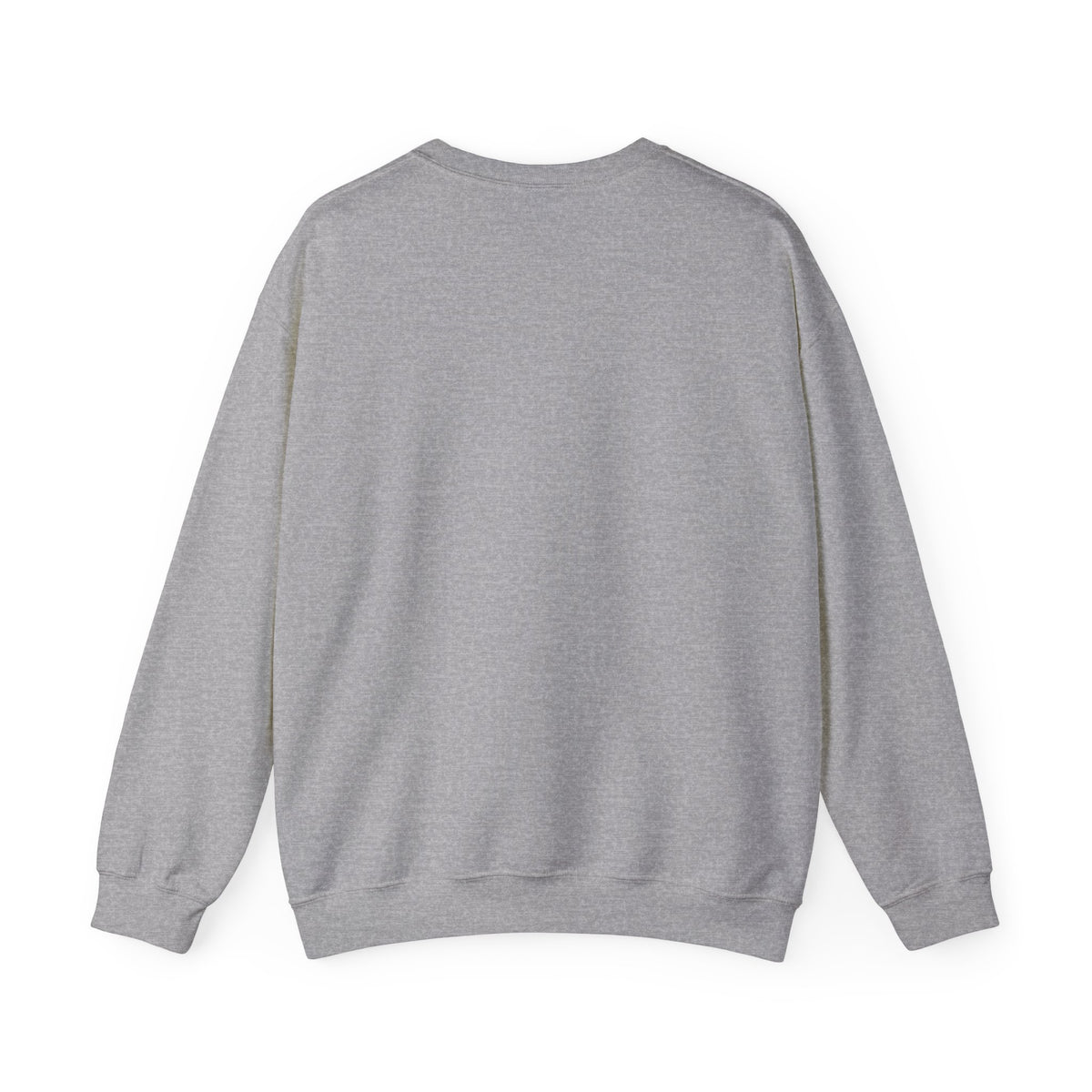Crewneck Sweatshirt — Minimal Line Art Heart "I (heart) you" Back Design