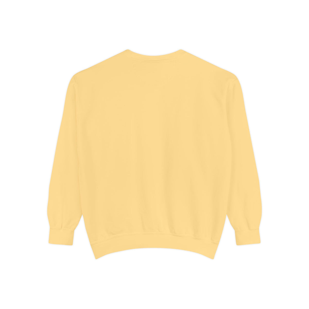 Minimalist "Be Kind" White Sweatshirt — Small Chest Text Crewneck