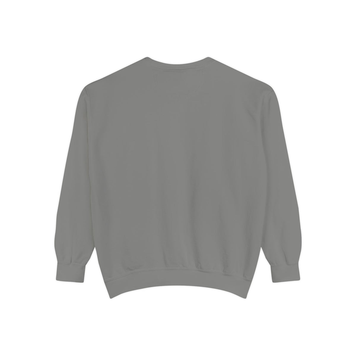Minimalist "Be Kind" White Sweatshirt — Small Chest Text Crewneck