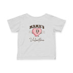 Infant Tee — "Mama’s Valentine" Cute Heart Baby Shirt