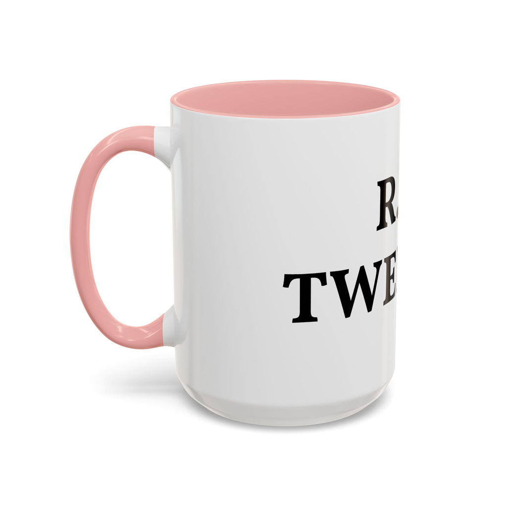 R.I.P Twenties Accent Coffee Mug — Funny Millennial Birthday & Turning 30 Gift