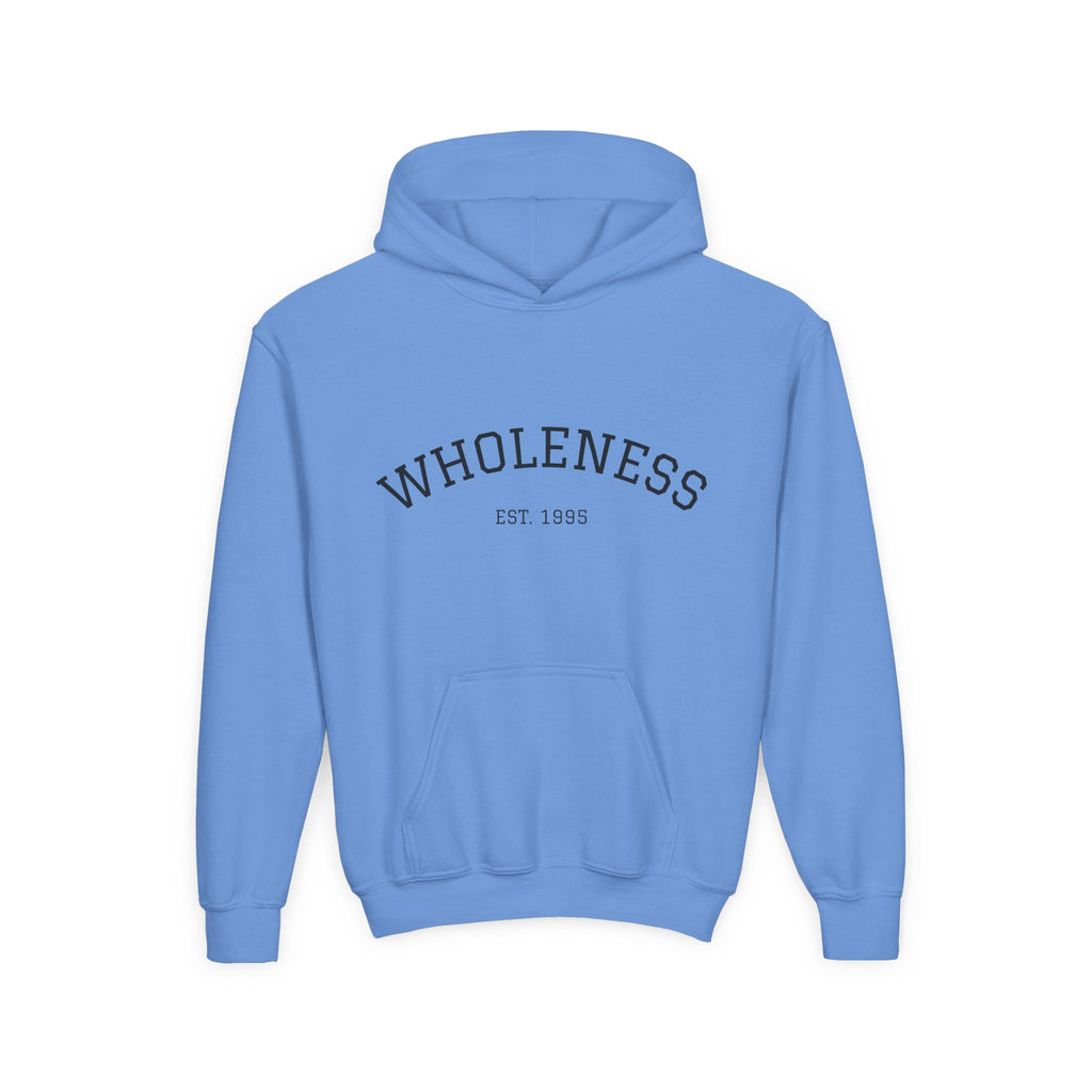 Wholeness Youth Hoodie – Vintage 'EST. 1995' Arch Logo