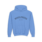 Wholeness Youth Hoodie – Vintage 'EST. 1995' Arch Logo