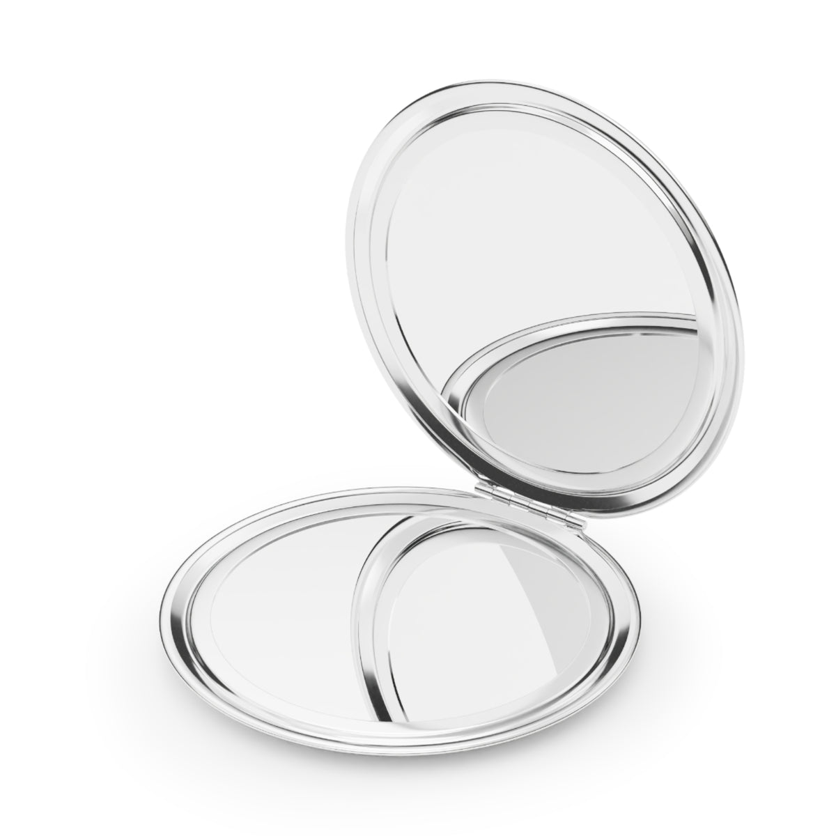 Compact Travel Mirror — Cute 'You & Me' Cherry Pocket Mirror