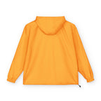 Packable Anorak Jacket — Orange Heart Sequin Patch