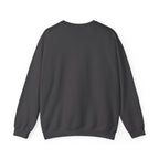 Crewneck Sweatshirt — Minimal Line Art Heart "I (heart) you" Back Design
