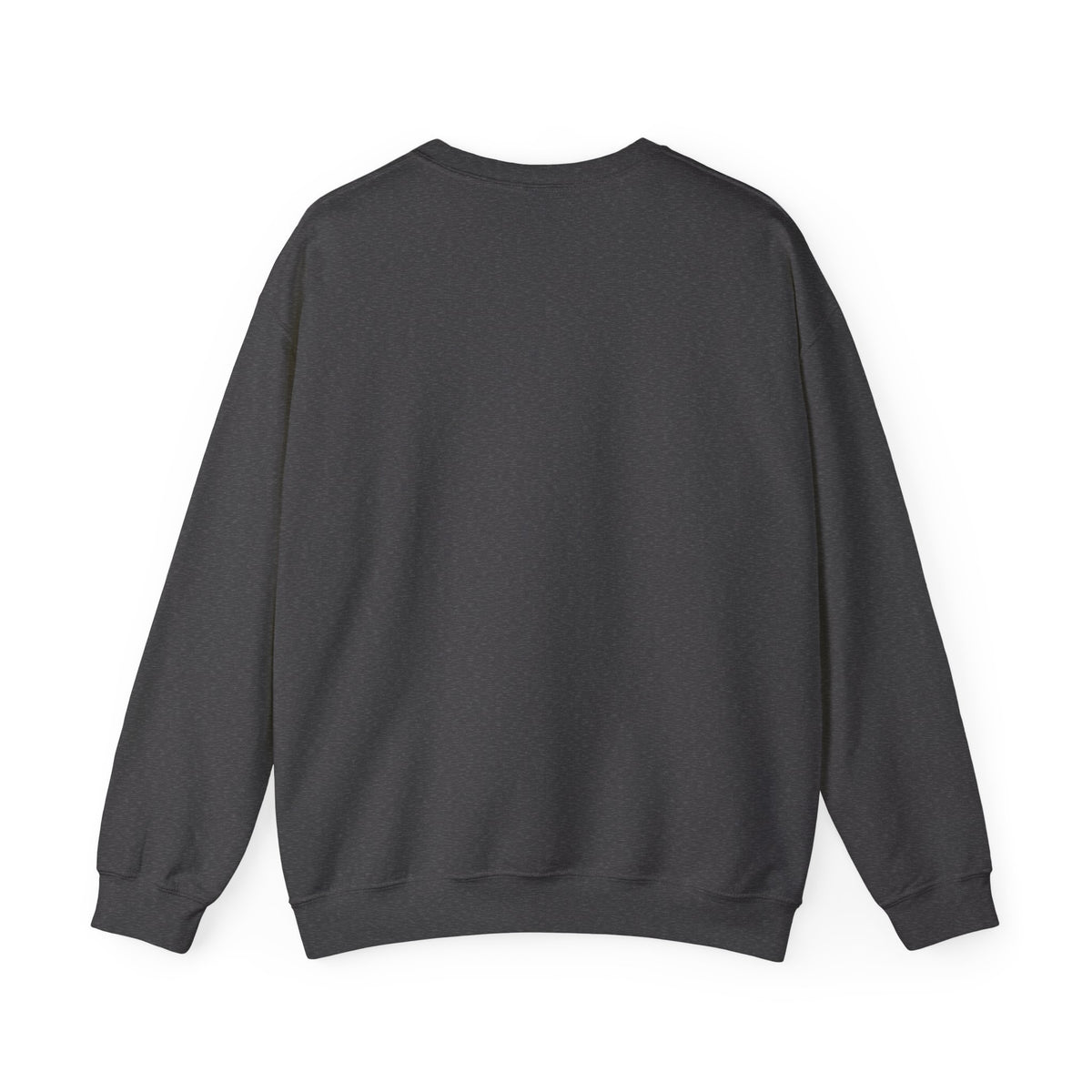 Crewneck Sweatshirt — Minimal Line Art Heart "I (heart) you" Back Design