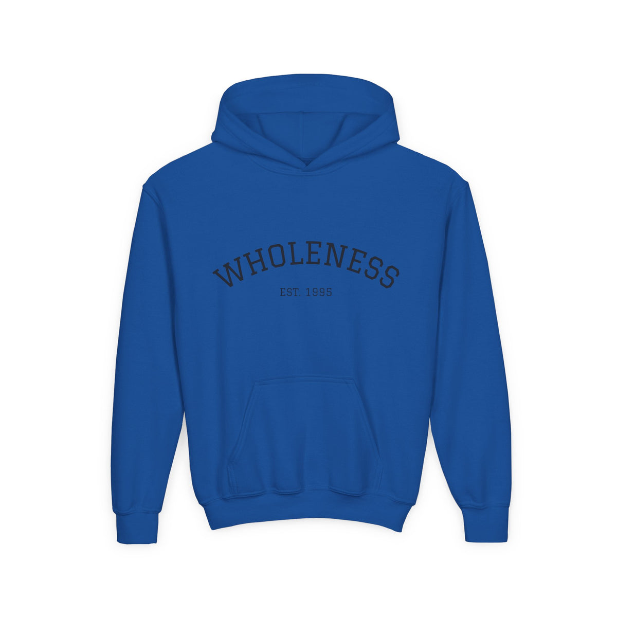 Wholeness Youth Hoodie – Vintage 'EST. 1995' Arch Logo