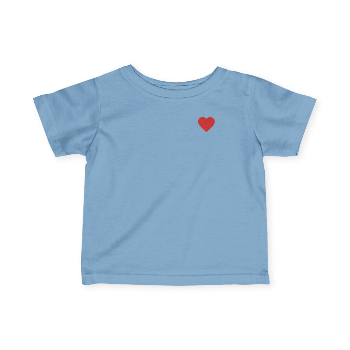 Infant Tee — "Mama’s Valentine" Cute Heart Baby Shirt