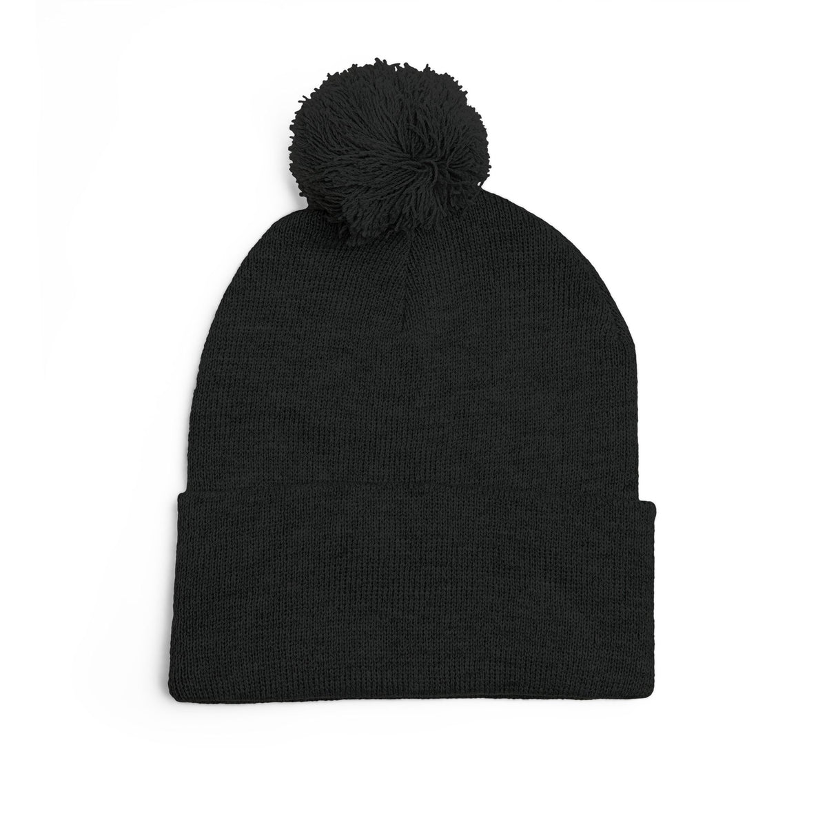 Embroidered Pom-Pom Beanie — "You Are Berry Special" Cute Strawberry Knit Hat