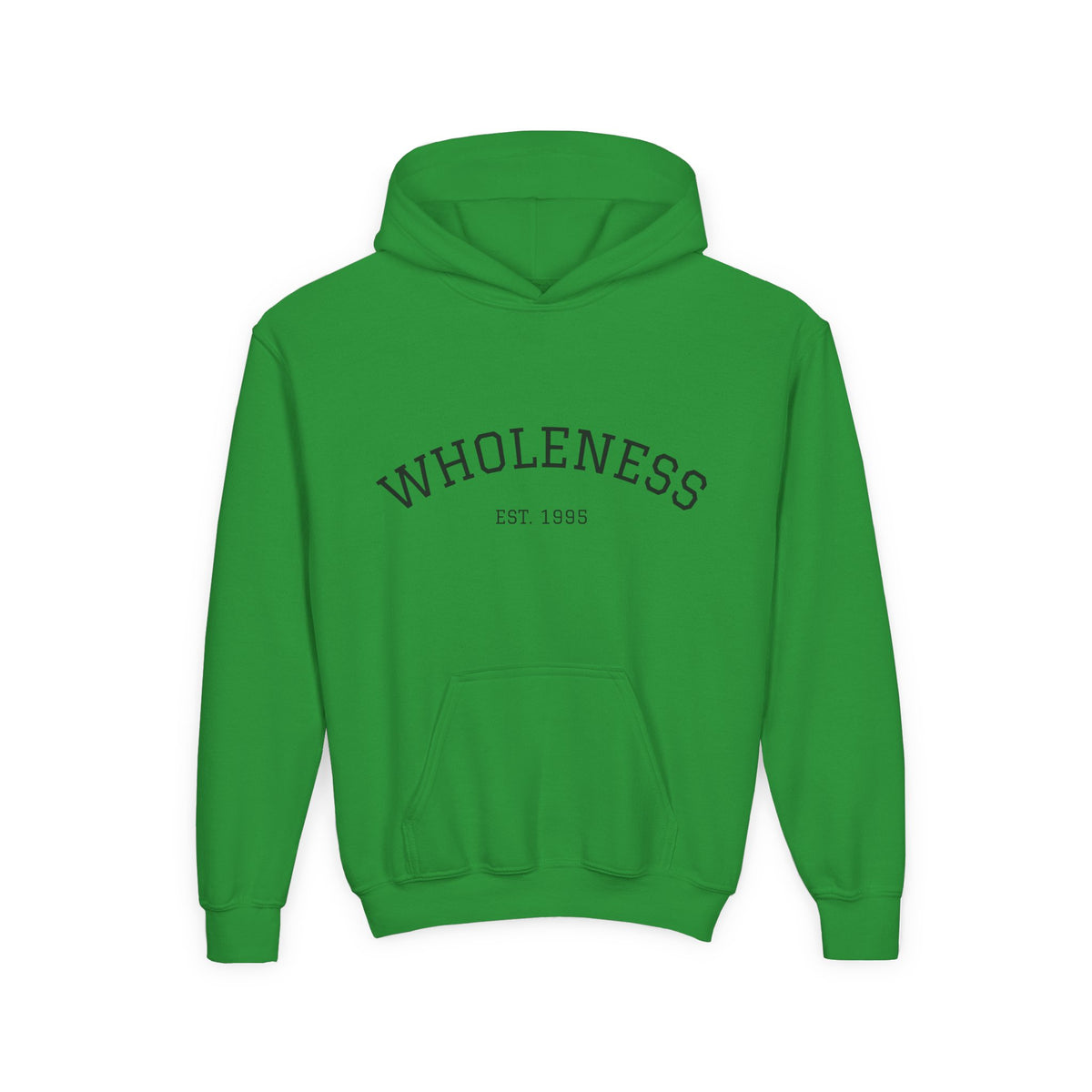 Wholeness Youth Hoodie – Vintage 'EST. 1995' Arch Logo