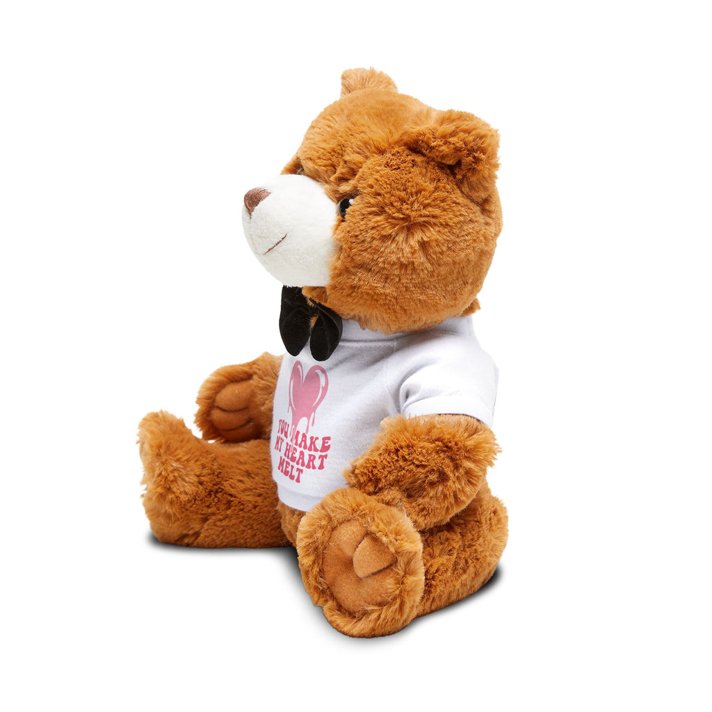 Teddy Bear — 'You Make My Heart Melt' Plush with T‑Shirt