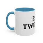 R.I.P Twenties Accent Coffee Mug — Funny Millennial Birthday & Turning 30 Gift