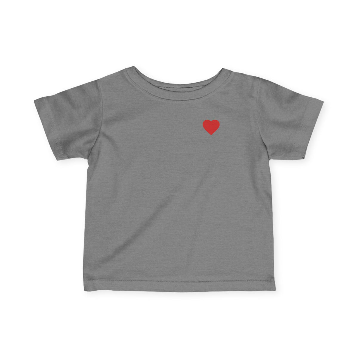 Infant Tee — "Mama’s Valentine" Cute Heart Baby Shirt